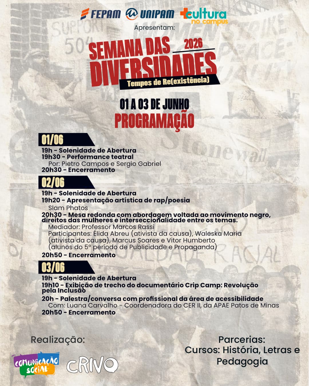 Semana das Diversidades 2026